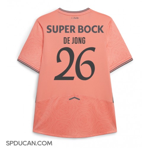 Muški Nogometni Dres Porto Luuk de Jong #26 Gostujuci 2025-26 Kratak Rukav